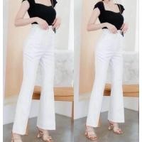 ราคา กางเกงขาม้าเล็กผ้าโรเชฟ รุ่นขายดีใส่ทำงานได้ (21860537176)