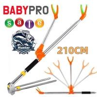 ราคา ขายึดเบ็ดตกปลา ขาตั้งวางเบ็ดตกปลา ตัวยึดเบ็ดตกปลาใส่ป้อม ขนาด 2 1 เมตร อุปกรณ์วางเบ็ดตกปลา อุปกรณ์ตกปลา อุปกรณ์เสริมสำหรับตกปลา สินค้าพร้อมส่ง (21022250715)