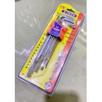 ราคา Kinzo ประแจหกเหลี่ยม หกเหลี่ยมชุด ชุดหกเหลี่ยมยาว ยาวพิเศษ 9ตัวชุด ขนาด10 2x31 7cm (17426239540)