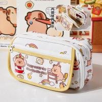 ราคา I Stationery กระเป๋าใส่ปากกา Capybara ความจุขนาดใหญ่ ดินสอ กล่องเครื่องเขียน (21994564560)
