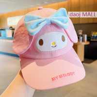 ราคา daoj MALL หมวกเบสบอล Cinnamoroll คิตตี้น่ารักหมวกกันแดดสำหรับเด็กปรับได้หมวกกันแดดกีฬากลางแจ้งของขวัญสำหรับเด็ก (22068388292)
