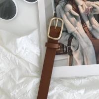 ราคา เข็มขัดผู้หญิงสไตล์ INS ฤดูร้อนสไตล์เกาหลีเรียบง่ายเข้าคู่กับชุดสูทเสื้อโค้ทกางเกงยีนส์สีดำนักเรียนแฟชั่นเข็มขัดตกแต่ง (21100432550)