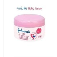 ราคา ส่งฟรี จอนสัน เบบี้ครีม johnson จอห์นสัน เบบี้ ครีมบำรุงผิวนุ่ม เนียนกลิ่นหอมน่าใช้ Johnsons baby lotion 24HR (22592294145)