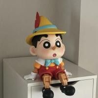 ราคา Crayon Shin chan Pinocchio ตุ๊กตา ของขวัญ พิน็อคคิโอ รถ ทำมือ Good Good Toy (22372697820)