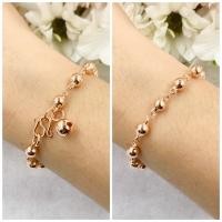 ราคา สร้อยข้อมือนาค2สลึง เม็ด5มิล มีเสียงกระพรวนน่ารัก ยาว7นิ้ว สร้อยข้อมือชุบนาค สร้อยข้อมือนาคไมครอน 069 (22173097019)