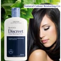 ราคา Restoria Discreet 250g เรสโตเรีย ดีสครีท ครีมแต่งผมดำ เปลี่ยนสีผมขาว คืนสู่สีผมที่แลดูเป็นธรรมชาติ (22089029962)
