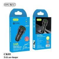 ราคา หัวชาร์จรถ ชาร์จเร็ว 3 4A 2USB ที่ชาร์จแบตในรถ อุปกรณ์รถยนต์ที่ชาร์จแบตในรถยนต์ เล็กกะทัดรัด พกพาสะดวก CAR CHARGER Car Charger Dual Port ชาร์จเร็ว 3 4A อะแดปเตอร์ หัวชาร์จในรถยนต์ 2 ช่องUSB ชาร์จเร็ว 