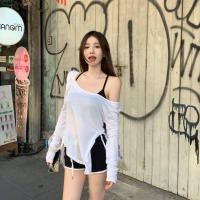 ราคา เสื้อคลุม เสื้อเเขนยาวผู้หญิง ยืดได้เยอะ ผ่าข้าง ทรงหลวม ใส่เที่ยวสวยมาก 162201 (22530398704)