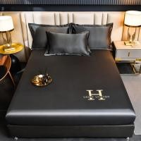 ราคา Abraca Dabra คูลลิ่ง ปักผ้าปูเตียงผ้าไหมล้างฤดูร้อนผ้าไหมน้ําแข็งที่นอนฝาครอบป้องกันซาตินติดตั้งผ้าปูที่นอน เทียม3ฟุต 3 5ฟุต 5ฟุต 6ฟุต (22362710255)