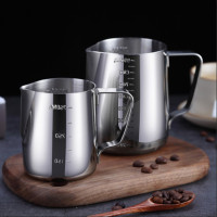 ราคา เหยือกตีฟองนม ที่ทำฟองนมสแตนเลส304 เครื่องอุ่นนมถ้วยเหยือก เหยือกทำฟองนม (22030663378)