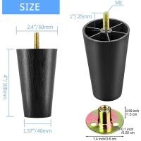 ราคา ขาโซฟา 10 ซม 15 ซม 18 ซม ขากลม ขาไม้โซฟา พลาสติก ขาเสริม ขาโต๊ะ ขาไม้ ขาเก้าอี้โซฟา รูปทรงกรวย อะไหล่โซฟา (21997395863)