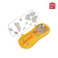 ราคา MINISO ช้อน ส้อม เซ็ตอุปกรณ์โต๊ะอาหาร Daisy Minions Collection (22227635167)