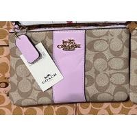 ราคา พร้อมส่ง กระเป๋าสตางค์coach ผู้หญิง ซิป1ช่อง ใบกลาง ขนาด7นิ้ว กระเป๋าคล้องมือโค้ช กระเป๋าใสโทรศัพท์ คล้องแขน รุ่นยอดฮิต ขายดี งานเกรดพรีเมียม หนังเทียม สกรีนชัด พร้อมกล่อง (21931908765)