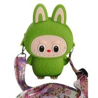 ราคา Summer Air LABUBU กระเป๋าซิลิโคนลาบูบู้ ซิลิโคนกระเป๋าสตางค์ศูนย์ มีสายสะพาย ปรับระดับได้ สีสันสวยมาก (22477913311)