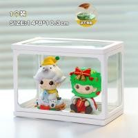 ราคา TISS กล่องรุ่นโปร่งใส กล่องฟิกเกอร์ ตู้โชว์ตุ๊กตา ป้องกันฝุ่น วางซ้อนกันได้ กล่องโชว์โมเดล กล่องแสดงฉาก แสดงตู้ (22223011547)