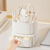 ราคา ที่เก็บแปรงแต่งหน้า ชั้นวางเครื่องสำอาง กล่องเก็บแปรงแต่งหน้า วัสดุPET ABS ทนทาน กันฝุ่น ป้องกันความชื้น (22277138268)