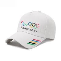 ราคา 2024 Paris Olympics ปริมณฑล PARIS ห้าวงหมวกที่ระลึกบังแดดกลางแจ้งหมวกเบสบอลเกมหมวกลิ้นเป็ด (21992049217)