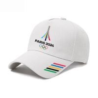 ราคา 2024 Paris Olympics ปริมณฑล PARIS ห้าวงหมวกที่ระลึกบังแดดกลางแจ้งหมวกเบสบอลเกมหมวกลิ้นเป็ด (21992049213)