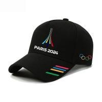 ราคา 2024 Paris Olympics ปริมณฑล PARIS ห้าวงหมวกที่ระลึกบังแดดกลางแจ้งหมวกเบสบอลเกมหมวกลิ้นเป็ด (21992049208)