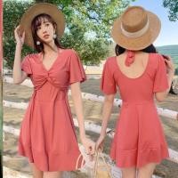 ราคา ชุดว่ายน้ำบิ๊กไซส์ BIG SIZE ชุดว่ายน้ำไซส์ใหญ่แฟชั่นเกาหลีวันพีช ชุดว่ายน้ำคนอ้วน ชุดว่ายน้ำสาวอวบ 8557 (22305309602)