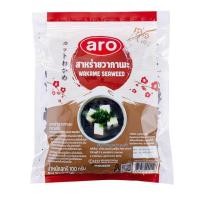 ราคา เอโร่ สาหร่ายวากาเมะ 100 กรัม aro Dried Wakame Seaweed 100 g (11431604173)