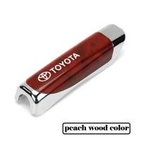 ราคา ฝาครอบเบรคมือรถมือจับลูกบิดเกียร์เหมาะสำหรับโตโยต้าแคมรียาริส Hiace Corolla Tacoma Hilux Vios ฝาครอบเบรคมือรถ (20938190402)