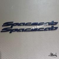 ราคา โลโก้ Spacecab ติดข้างประตู isuzu D MAX ปี 2012 2019 ขนาด 2 3 x 28 cm ราคาต่อคู่ (21799182020)