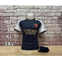 ราคา ชุดกีฬาฟุตบอลทีมอาร์เซนอล Asenal มีเสื้อกับกางเกงเนื้อผ้าเนื้อผ้า โพลีเอสเตอร์ราคาถูกสุดๆ (20373130162)