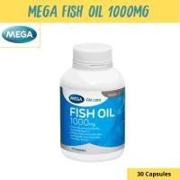 ราคา MEGA We care เมก้าวีแคร์ FISH OIL 1000 MG 30 100s น้ำมันปลา 1000 มก ผลิตภัณฑ์เสริมอาหาร (22152538210)