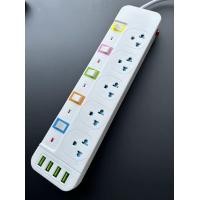 ราคา ปลั๊กไฟ ปลั๊กพ่วงมาตรฐานมอก มี 3ช่อง4ช่อง5ช่อง3USB ยาว3 เมตร5 เมตร8 เมตร หลากสีให้เลือกใช้งานได้นาน (22360076799)