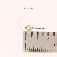 ราคา ตะขอสปริงกลม ทอง 9K นำเข้าจากอิตาลี ตะขอทองแท้ 9K Italy (21746095119)