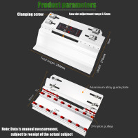ราคา เครื่องตัดกระเบื้อง 45 องศา แท่นตัดองศา The cutting pad with wheels guide makes the angle 45 degrees พร้อมล้อเลื่อน (22668695432)