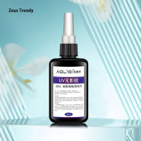 ราคา QIAN TI ZI 50 10ML UV Shadowless กาวใสสำหรับอะคริลิคคริสตัลแก้วกาวเหนียวกาว UV ติดกาวอย่างรวดเร็ว Truing1 (22224824585)