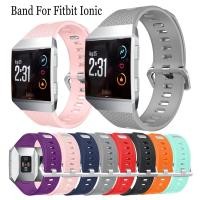 ราคา สมาร์ทวอท์ช Fitbit Ionic สายเครื่องติดตามเก็บข้อมูลการออกกำลังกายแถบซิลิโคนสำหรับ Fitbit Ionic สายรัดข้อมือนาฬิกาอัจฉริยะสายนาฬิกาสำหรับเปลี่ยน (7625156001)
