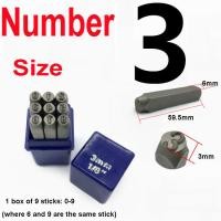 ราคา 9 36 Pcs Letter Number Metal Stamp Set Alphabet A Z Number 0 9 Iron Uppercase Stamps Punch Press Tool for DIY (20767296331)