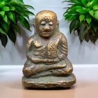 ราคา หลวงพ่อเงิน พิมพ์นิยม วัดบางคาน พระหลวงพ่อเงินเก่า D691 (21246775604)