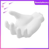 ราคา ชั้นเก็บหูฟังติดผนังแบบแขวนรูปมือที่แขวนติดผนังเรซิ่นติดผนังมีกาวในตัวสำหรับบ้านห้องน้ำครัว (22214190575)