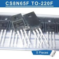 ราคา 5ชิ้น TO 220F CS8N65F CS8N65FA9H 8N65F 8N65ทรานซิสเตอร์ใหม่แบบดั้งเดิมมอส8A TO220F 650V N Channel (19528442877)