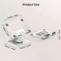 ราคา GOOJODOQ Laptop Stand 360 Rotatable Notebook Tablet Holder Liftable Portable Fold Holder For 10 17 3 Laptop Tablet For ipad MacBook Stand (22529452401)
