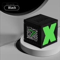 ราคา GOOJODOQ ซับวูฟเฟอร์ไร้สายโลหะบลูทูธลําโพงขนาดเล็กกลางแจ้งแบบพกพารถซับวูฟเฟอร์มินิลําโพงบลูทูธขนาดเล็ก Rubiks Cube Audio (22529186522)