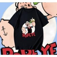 ราคา พร้อมส่งเสื้อยืดผ้าฝ้ายพิมพ์ลายผ้าฝ้าย 100 ป๊อปอาย เยาวชน Popeye The Sailorman T Shirt Popeye 04 (22156977302)