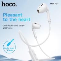ราคา 2024 HOCO M101 Max ของแท้100 HD หูฟังสเตอริโออินเอียร์3 5มมแจ็คเสียงหูฟังแบบมีสายพร้อมไมโครโฟนหูฟังสำหรับ Samsung Xiaomi ViVO OPPO iPhone (21678472477)