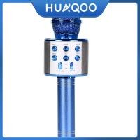 ราคา HUAQOO พร้อมส่ง ไมค์บลูทูธ ws858 ไมค์โครโฟน บูลทูธไร้สาย ไมค์โครโฟน Wirless karaoke microphone ไมค์ไร้สาย (22186764369)