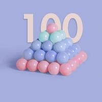 ราคา ลูกบอลพลาสติก กแบบนุ่ม สำหรับเด็กเล่นสระบอล 5 5ซม 50ลูกลูกบอลของเล่น เกรดพรีเมียม ปลอดสารพิษ ลูกบอลสี (21714411693)