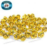 ราคา น็อตซาลาเปากัดลาย เบอร์ 10 หัวหกเหลี่ยม น็อตทอง น็อตซาลาเปา อะไหล่มอไซด์ อุปกรณ์ตกแต่ง น็อตชุดสี มีหลายสีให้เลือก (22252877023)