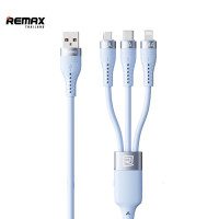 ราคา Remax Cable 3in1 15W RC C151 สายชาร์จ โทรศัพท์มือถือ แบบ 3in1 (21727180909)