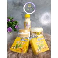 ราคา เซตทานาคา 5 ชิ้น สบู่ขมิ้น 2 แป้งพอกทานาคา สูตรดั้งเดิม 1 ครีมพุดดิ้งทานาคา สูตรดั้งเดิม 1 โลชั่นทานาคา (22545283763)