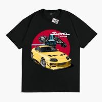 ราคา Kaos Baju Mobil TOYOTA SUPRA MK4 JDM LEGEND Kaos Otomotif Karimake V1 HITAM T shirt (20477537016)