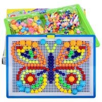 ราคา Creative Mosaic เกมบอร์ดโมเสค หมุดทรงเห็ด ของเล่นกระดานปักหมุดโมเสค เสริมสร้างจินตนาการและการเรียนรู้ของเด็ก (21426734116)