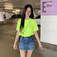 ราคา SpinnyHouse เสื้อยืดคอกลม ผ้าคอตตอน ยืดไม่ย้วย ไม่หดไม่ต้องรีด BASIC STYLE ใส่ได้ทั้งชายหญิง รุ่น เสื้อ Yuedyun (22335823924)
